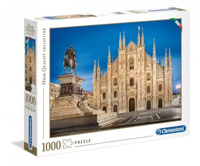 Clementoni legpuzzel HQ- Milan 1000 stukjes