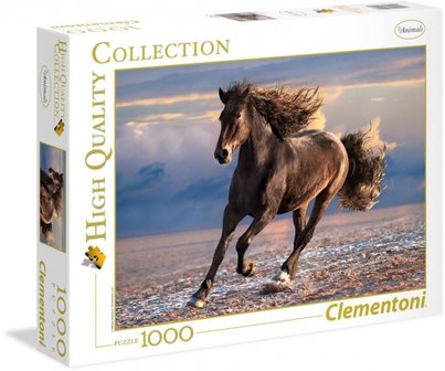 Clementoni puzzel wild paard 1000 stukjes