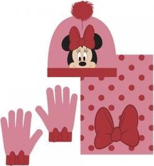 Minnie Mouse 3 delige winterset