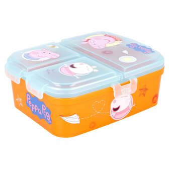 Peppa pig 3vaks broodtrommel XL