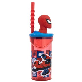 Spiderman 3D beker 