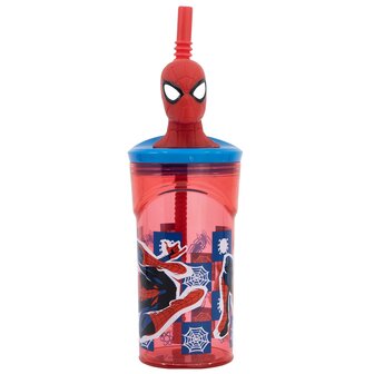 Spiderman 3D beker 
