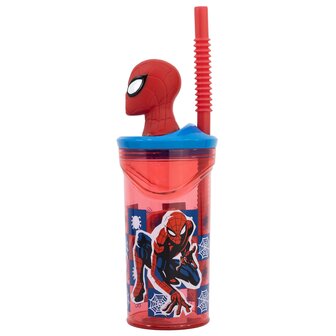 Spiderman 3D beker 