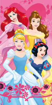 Disney Princessen handdoek