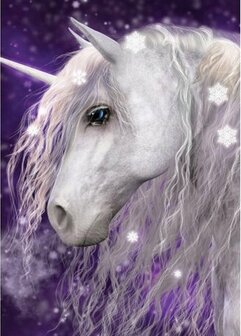 Unicorn fleece deken