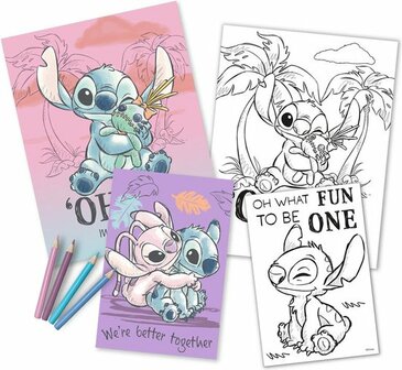 Stitch kleurset 