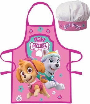 PAW Patrol Skye Kooksetje &ndash; Schort en Kookmuts voor Kleine Hulpchefs