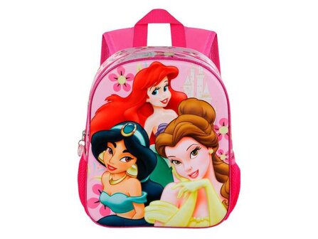 Disney Princessen Belle, Ariel &amp; Jasmine 3D rugtas