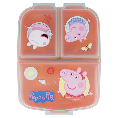 Peppa pig 3vaks broodtrommel