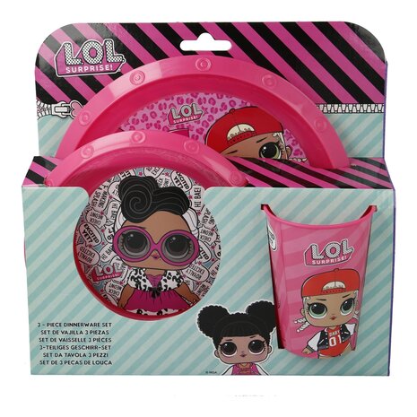 L.O.L Surprise melamine serviesset