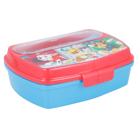 Paw Patrol lunchbox inclusief bestek