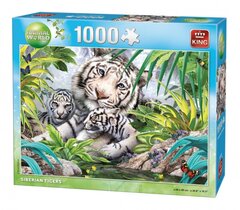 King legpuzzel Siberian tiger 1000 stukjes