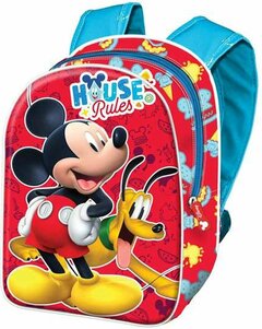 Mickey Mouse en Pluto 3D rugtas 