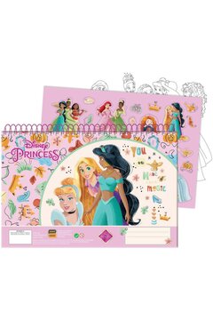 Disney Prinsessen schetsblok met stickers 