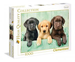 Clementoni legpuzzel Labrador HQ 1000 stukjes