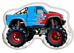 Monster truck 3D kussen